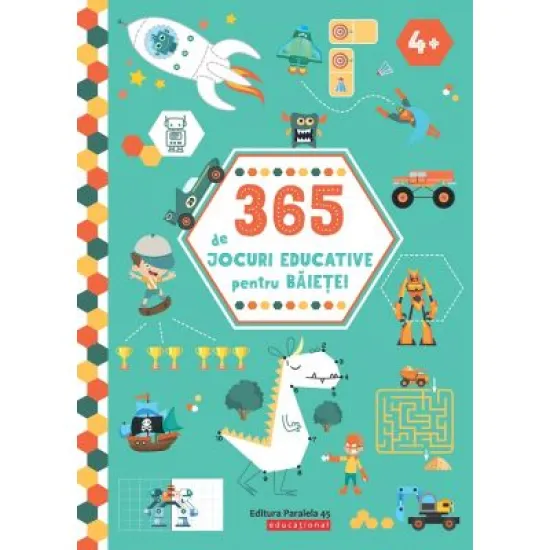 365 de jocuri educative pentru baietei